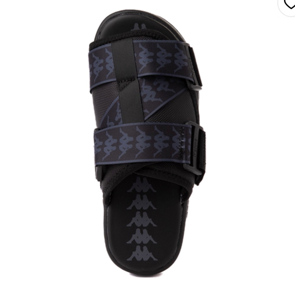 Kappa Black 222 BANDA Slides